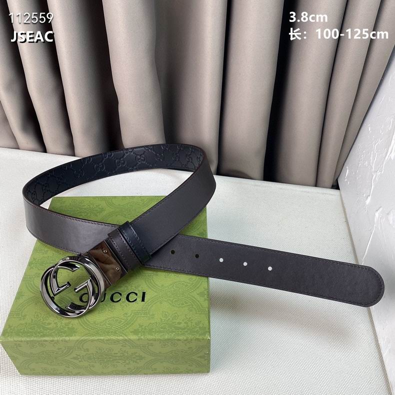 Gucci belt 38mmX100-125cm 8L15